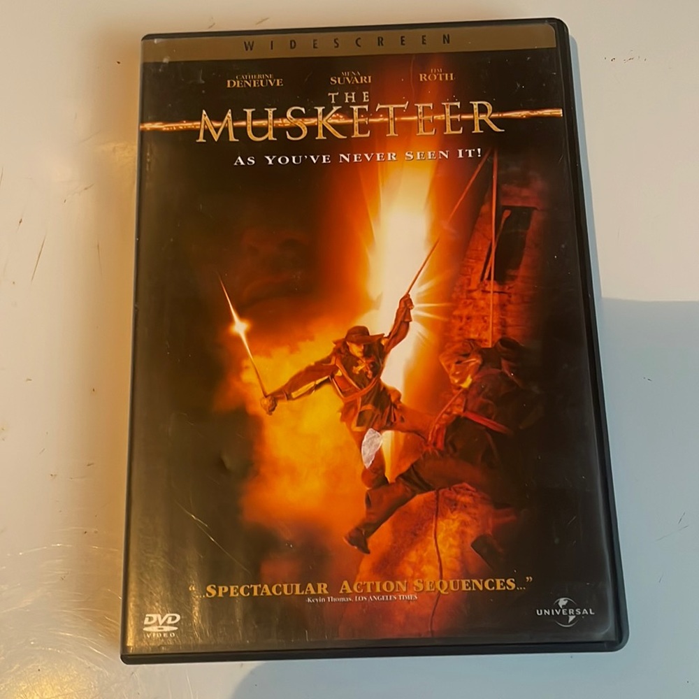 Musketeer as you’ve never seen it DVD